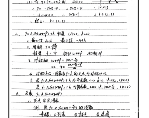 2026四川单招必备数学知识点